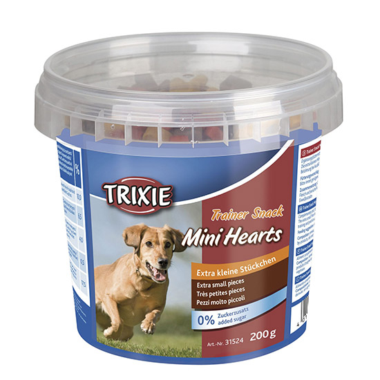 Вітаміни для собак Відро пластик, Mini Hearts "200гр"